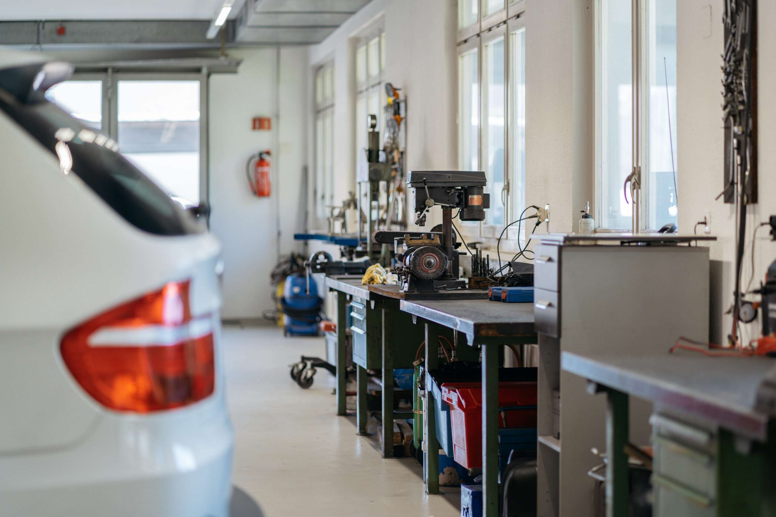 Autogarage in der Nähe